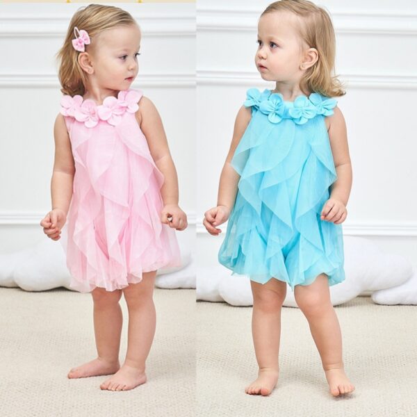 Baby Girl Romper Flow Dress