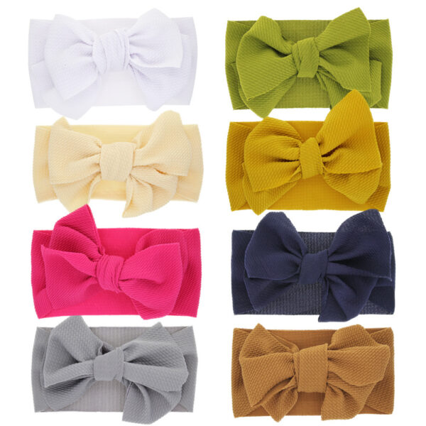 New-Born Big Bow Headband's